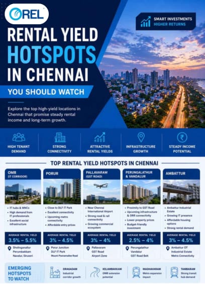 Rental Yield Hotspots in Chennai