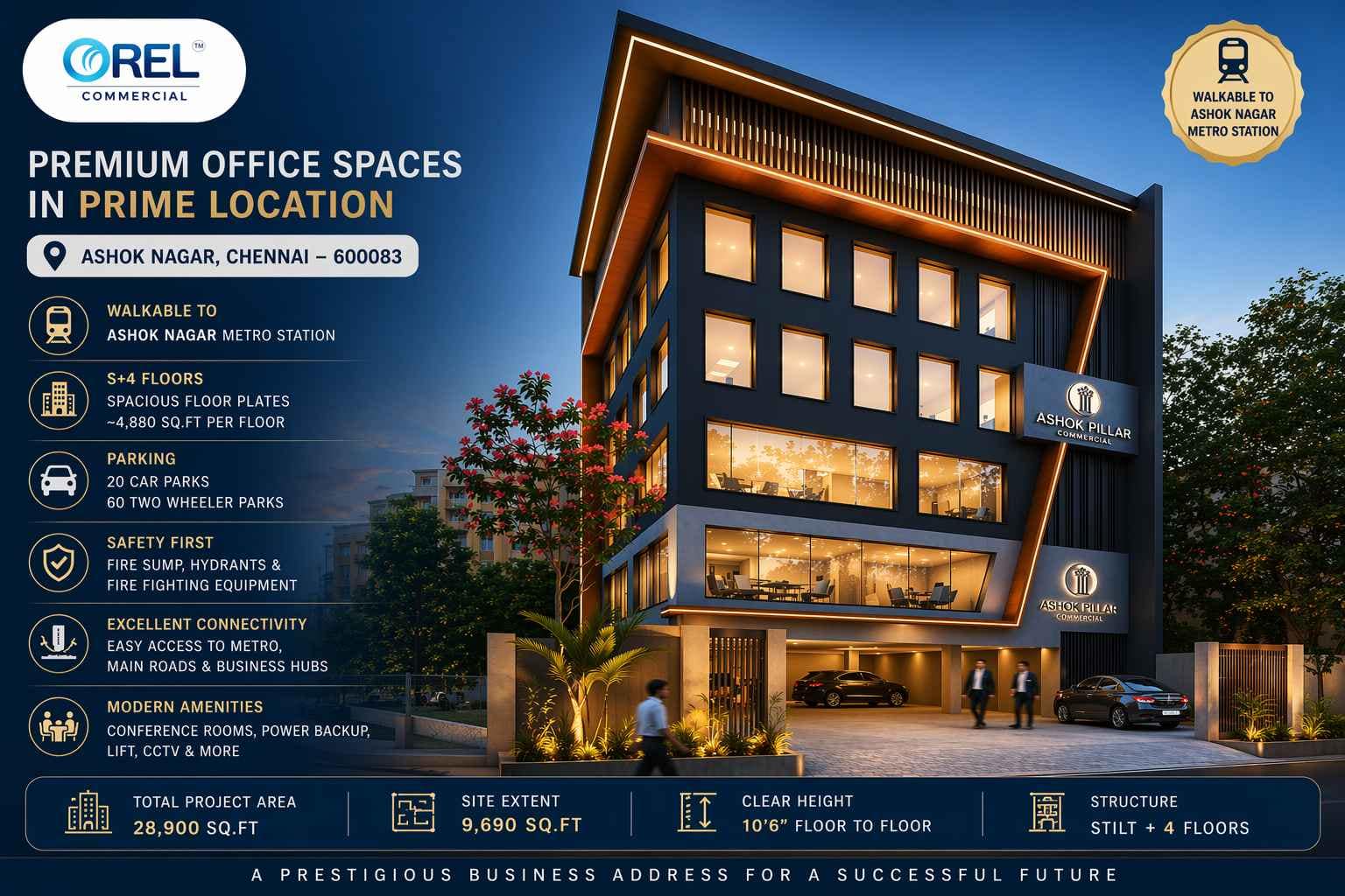 Office Space in Ashok Pillar