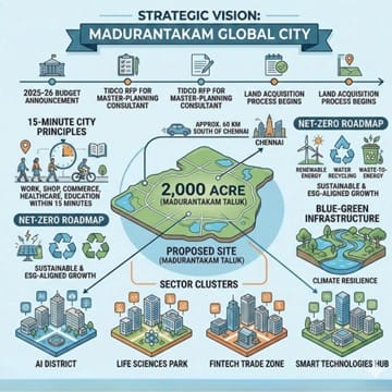 Strategic Vision of Madurantakam Global City